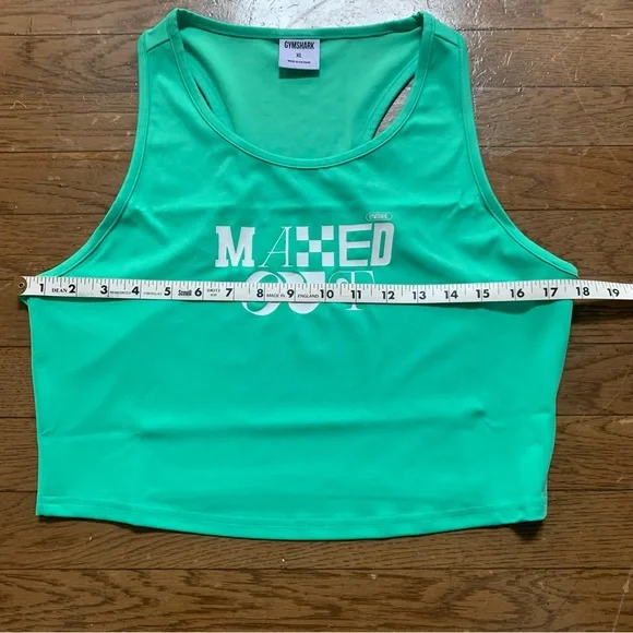 Gymshark Womens Maxed Out Tank | XL | Tropic Green NEW!! - Picture 11 of 13